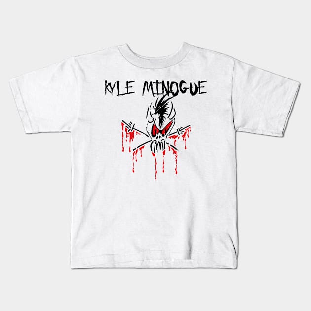 kyle m headbang Kids T-Shirt by potato cast